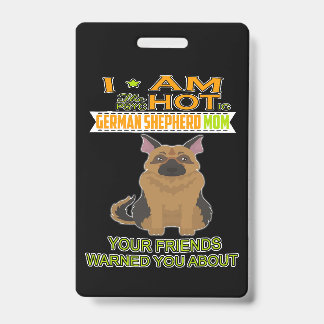 3私はドイツの精神病の羊飼いの女の子あなたの友人 バッジ