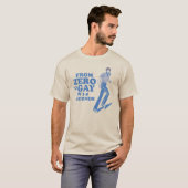 3秒でゲイになる Tシャツ (正面フル)