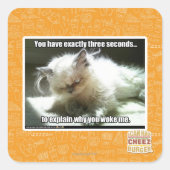 3秒 スクエアシール (正面)