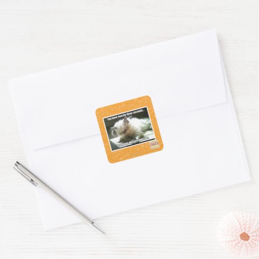 3秒 スクエアシール (封筒)