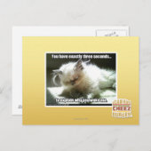 3秒 ポストカード (正面/裏面)