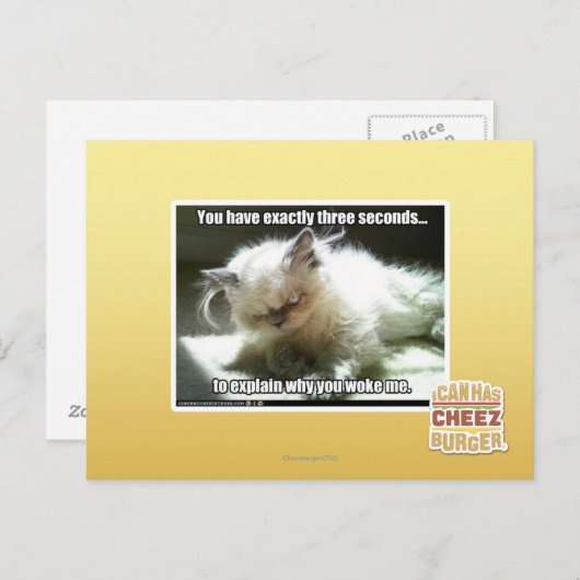 3秒 ポストカード (正面/裏面)