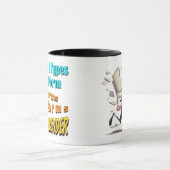 3税務型枠の種類 – ユーモアのある Accountant Mug マグカップ (中央)