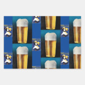 3種類のデザイン ラッピングペーパーシート (正面2)