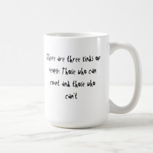 3種類の人々のマグ コーヒーマグカップ