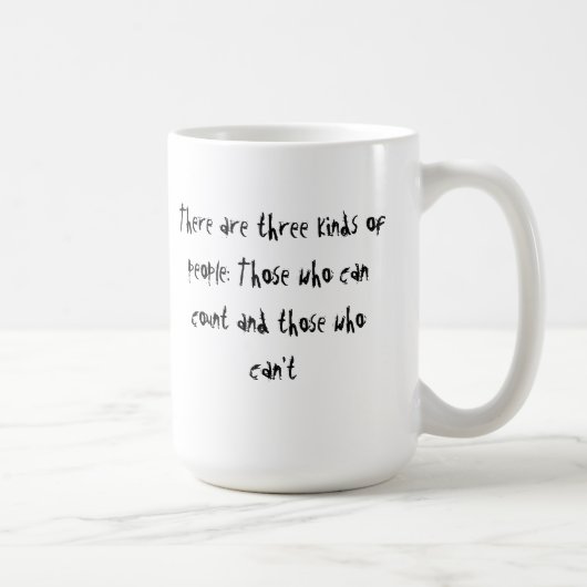 3種類の人々のマグ コーヒーマグカップ (右)