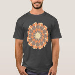 3種類の凹五角形の12回回転対称テセレーション Tシャツ<br><div class="desc">Joshua Socolarによって発見された12回回転対称テセレーションに基づいています．</div>