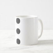 3穴パンチ版Jim コーヒーマグカップ (正面右)