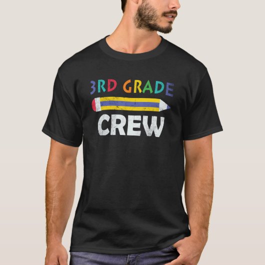 3等乗務員先生カッコいい新学期 Tシャツ (正面)