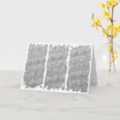 3箱のグランジなデザイン カード (黄色い花)