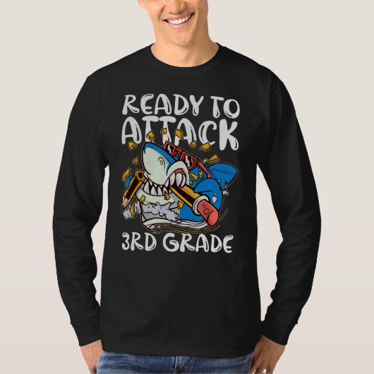 3級アパレル新学期攻撃準備完了 Tシャツ (正面)
