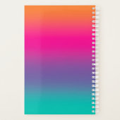 3級先生カラフル グラデーション プランナー手帳 (裏面)