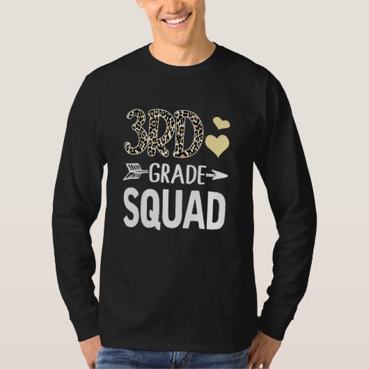 3級分隊ヒョウ三級先生スチュデン Tシャツ (正面)
