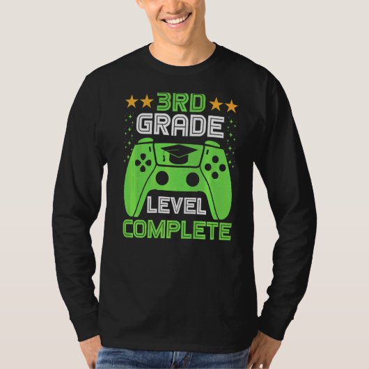 3級卒業3級レベル完了 Tシャツ (正面)