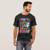 3級Teeシャーク新学期攻撃準備完了 Tシャツ (正面フル)
