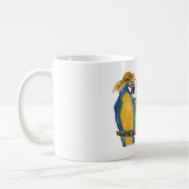 3羽のインコ コーヒーマグカップ (左)