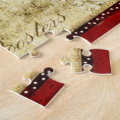 3羽のオンドリ ジグソーパズル (側面)