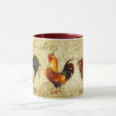 3羽のオンドリ マグカップ (中央)