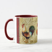 3羽のオンドリ マグカップ (左)