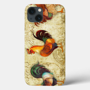3羽のオンドリ iPhone 13ケース