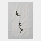 3羽のガチョウ キッチンタオル (縦)