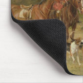 3羽のハトの会合 マウスパッド (コーナー)