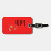 3羽の小さい鳥 ラゲッジタグ (正面横)