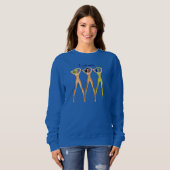 3脚レディース立ちサンダー_コーブ スウェットシャツ (正面フル)