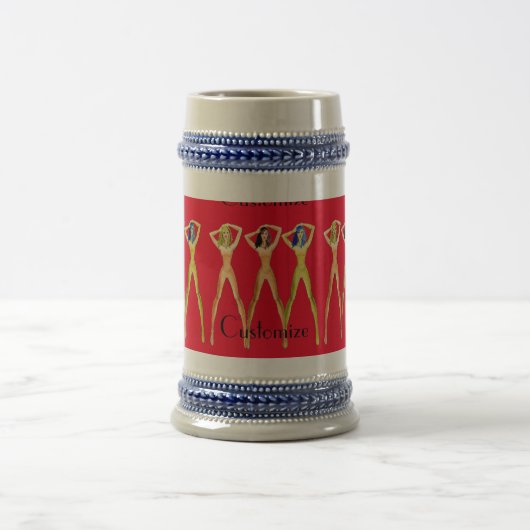 3脚レディース立ちサンダー_コーブ ビールジョッキ (中央)