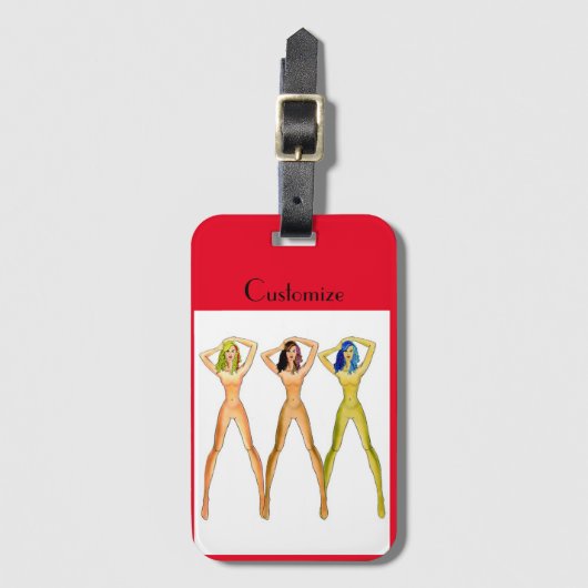 3脚レディース立ちサンダー_コーブ ラゲッジタグ (正面縦)