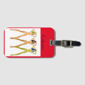 3脚レディース立ちサンダー_コーブ ラゲッジタグ (正面横)