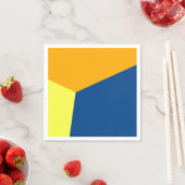 3色のカクテルナプキン | 現代的なパーティースタイル スタンダードカクテルナプキン (インサイチュ)