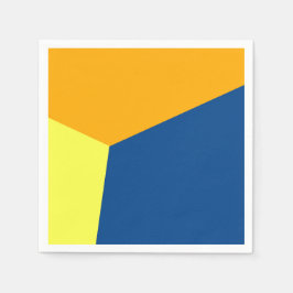 3色のカクテルナプキン | 現代的なパーティースタイル スタンダードカクテルナプキン