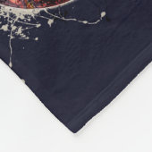 3色のギター フリースブランケット (角)