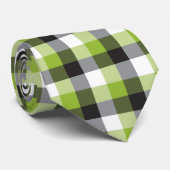 3色のギンガム ネクタイ (ロール)