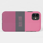 3色のストライプカスタムケース Case-Mate iPhoneケース (裏面(横))