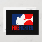 3色のファイヤーファイターヘッドライナー ポストカード (正面/裏面)
