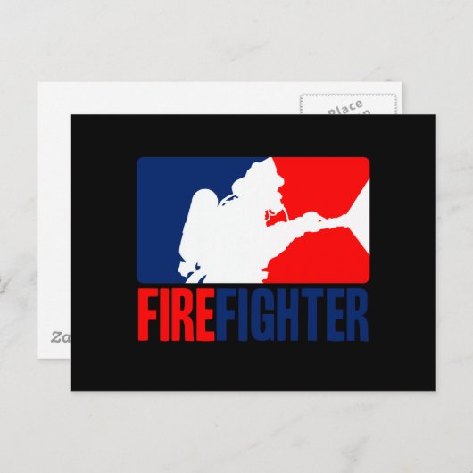 3色のファイヤーファイターヘッドライナー ポストカード (正面/裏面)