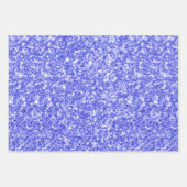 3色のフェイクグリッター ラッピングペーパーシート (正面3)