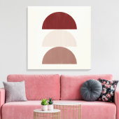 3色の色彩の鮮やかクレント01 キャンバスプリント (インサイチュ (リビング))