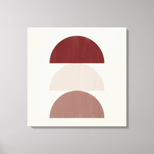 3色の色彩の鮮やかクレント01 キャンバスプリント (正面)