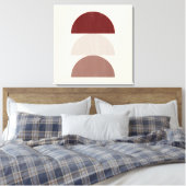 3色の色彩の鮮やかクレント01 キャンバスプリント (インサイチュ (寝室))