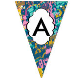 3色の質 バンティングフラッグ (第3の旗)