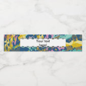 3色の質 ペットボトルラベル (シングルラベル)