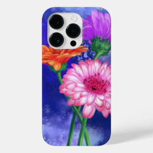 3色ガーベラス絵画- Case-Mate iPhone C 14 Proケース