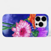 3色ガーベラス絵画- Case-Mate iPhone C iPhoneケース (裏面 (横))