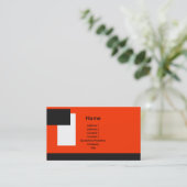 3色デコ1 名刺 (スタンド正面)