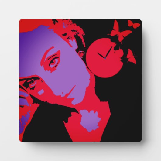 3色ポルタイト卓上プレートとイーゼル フォトプラーク (正面)