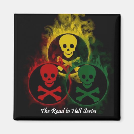 3色マグネット マグネット (正面)