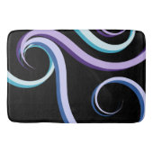 3色渦 バスマット (正面)